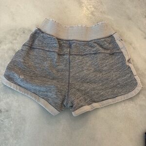 lululemon athletica Heather Gray Athletic Shorts